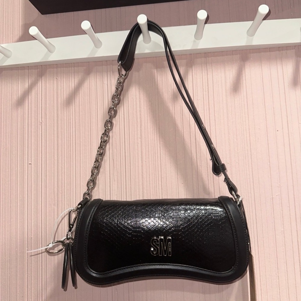 Steve Madden Black Shoulder Bag
